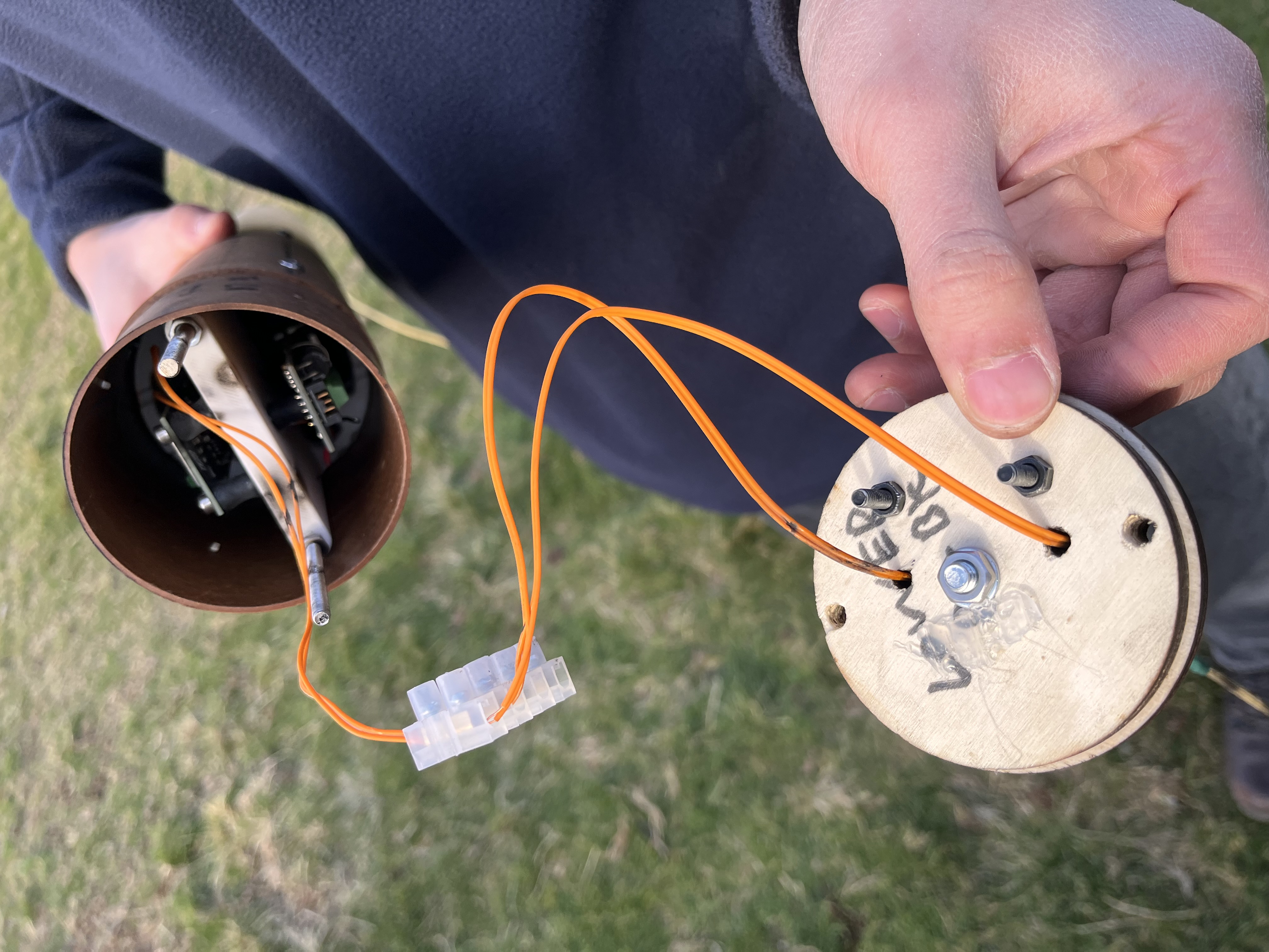 Project Splinter recovery electronics under inspection